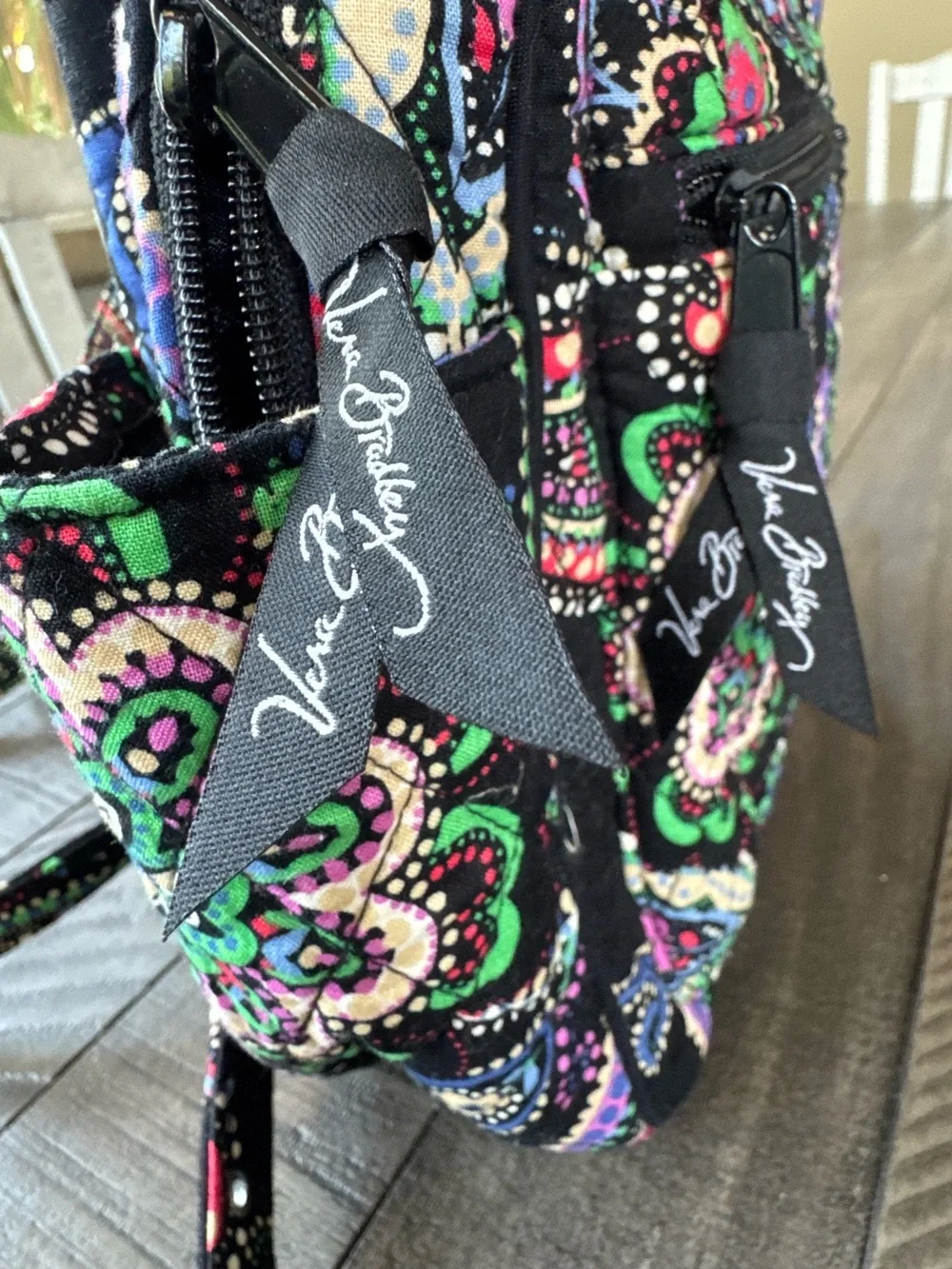 Vera Bradley Quilted Kiev Paisley Mini Backpack (retired)